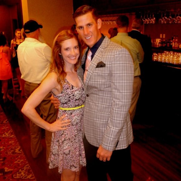 One Clothing Navy Print Mini Dress- Small - Picture 3 of 3